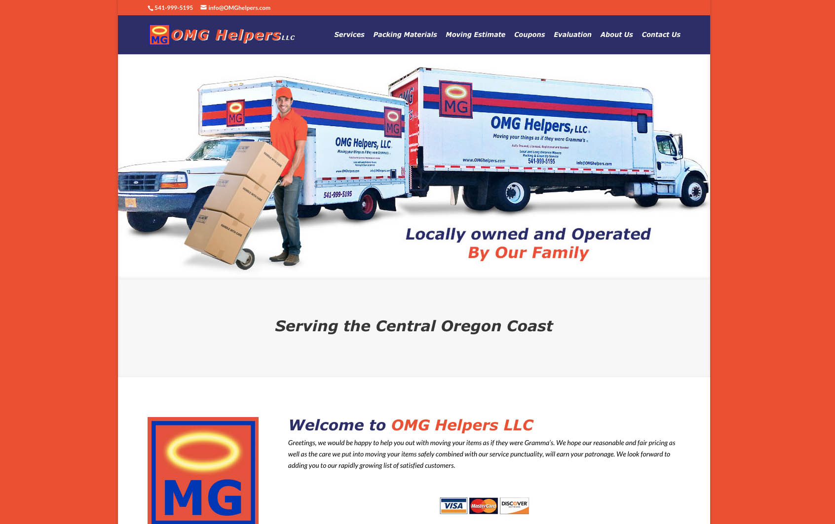 OMG Helpers – Website