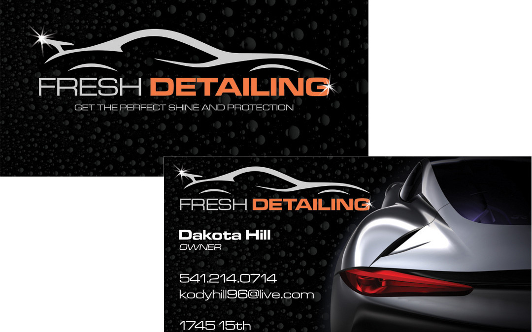 Fresh Detailing – Business Card