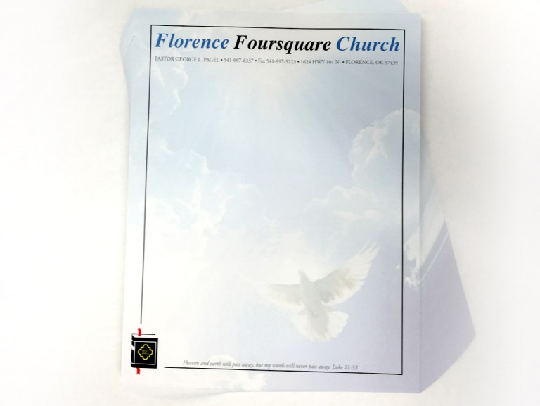 Florence Foursquare Church – Letterheads