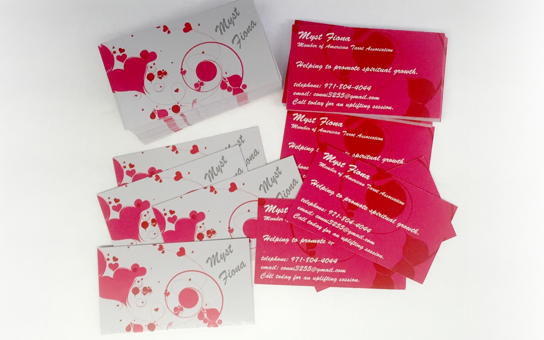 Myst Fiona – Business Cards