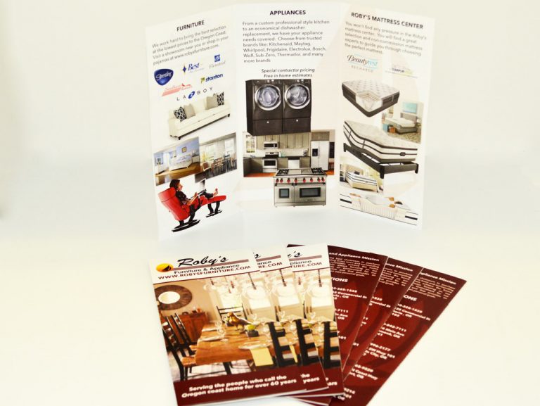 Roby’s Furniture – Brochure