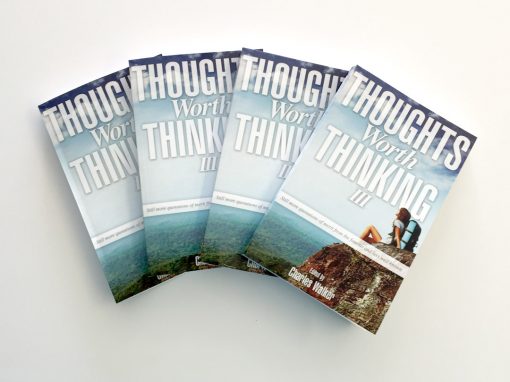 Charles Walker – Thoughts Worth Thinking Book