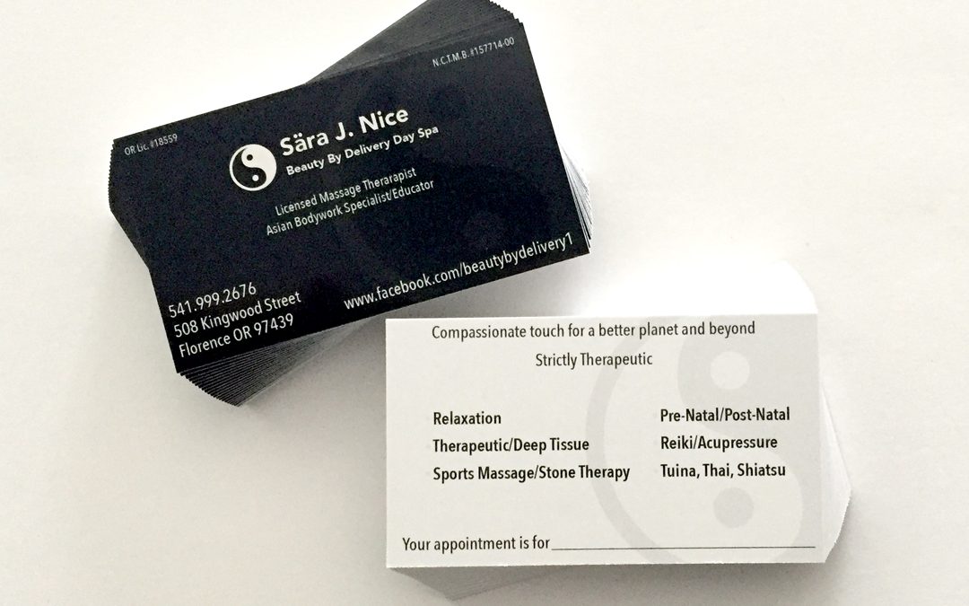 Sara Nice – Business Cards