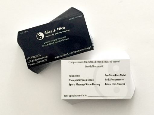 Sara Nice – Business Cards