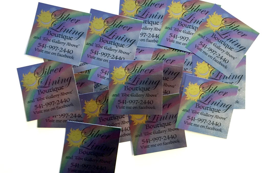 Silver Lining Boutique – Foil Stickers
