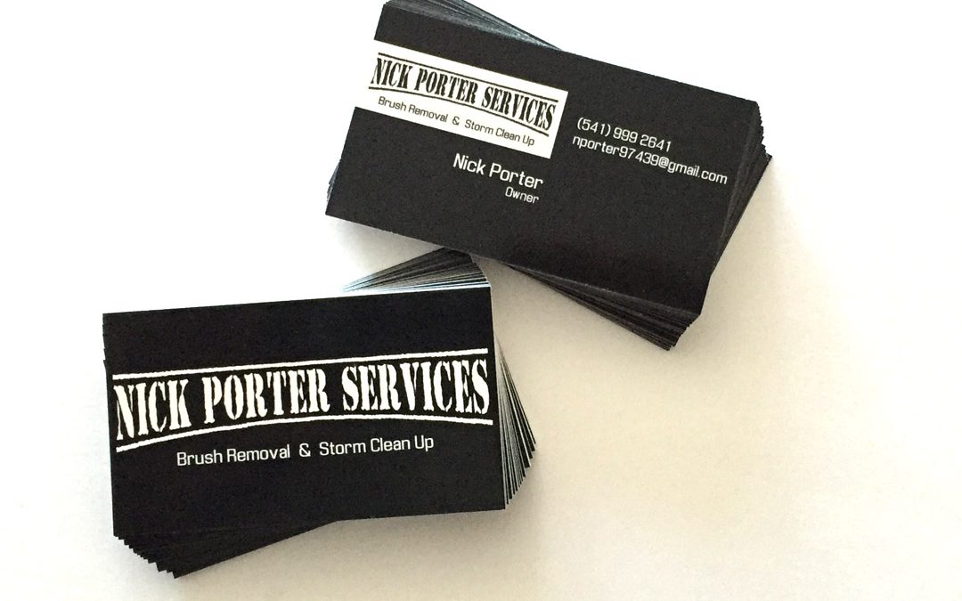 Nick Porter – Business Cards