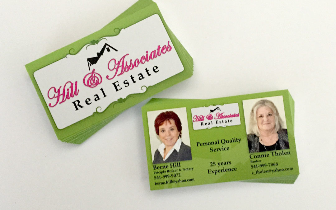 Hill & Associates Real Estate – Business Cards