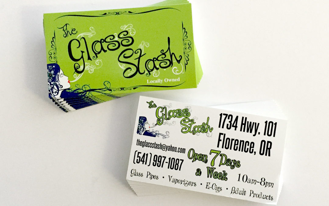 The Glass Stash – Business Cards
