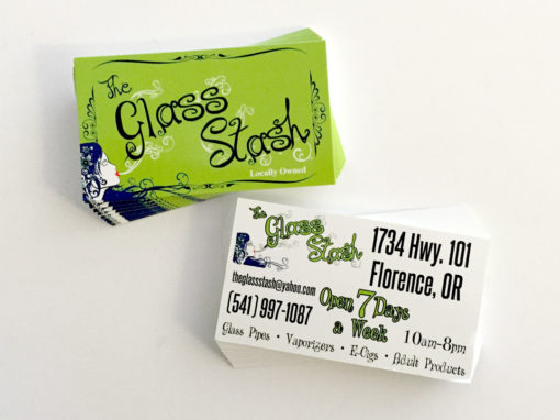 The Glass Stash – Business Cards