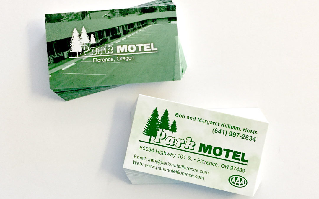 Park Motel – Business Card