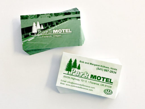 Park Motel – Business Card