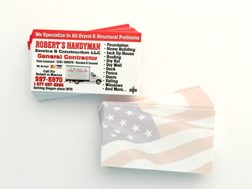 Roberts Handyman – Business Card