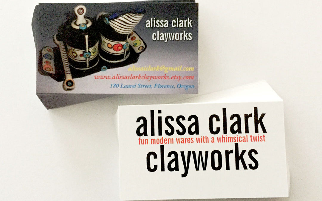 Alissa Clark Clayworks – Business Cards