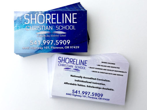 Shoreline Christian School – Business Cards