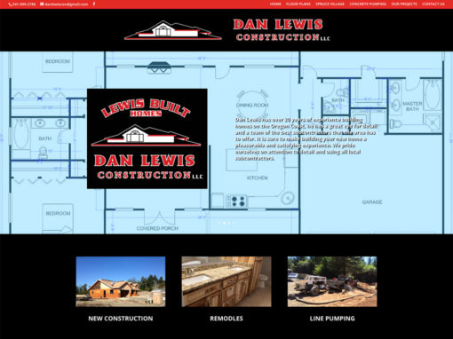 Dan Lewis Construction – Website