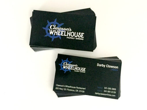 Clawson’s Wheelhouse – Business Cards