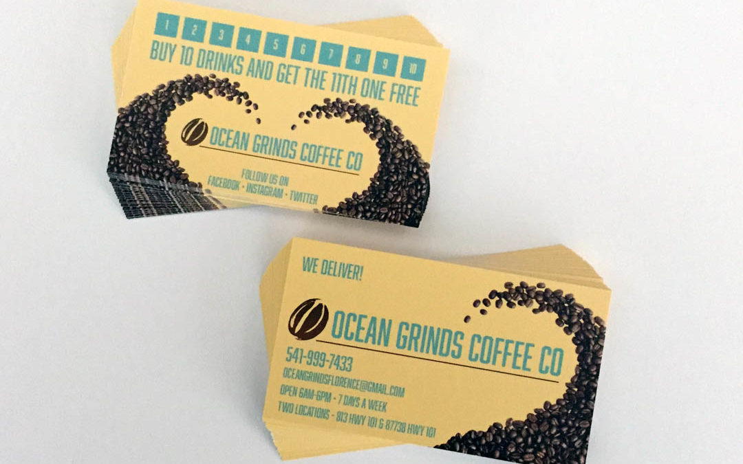 Ocean Grinds Coffee Co. – Business Cards