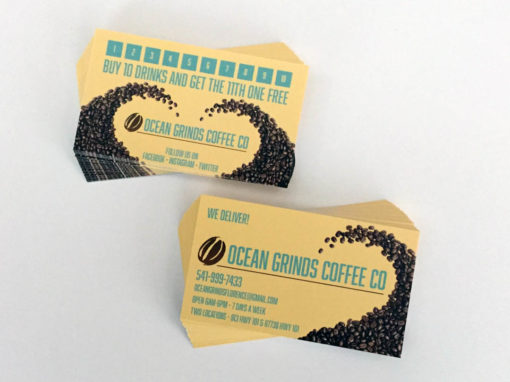 Ocean Grinds Coffee Co. – Business Cards