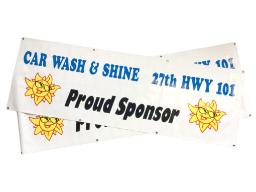 Car Wash & Shine – Banner