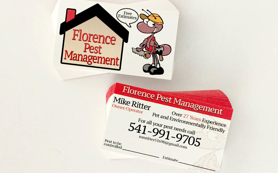 Florence Pest Management – Business Cards
