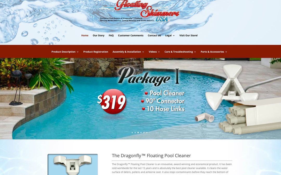 Floating Skimmers USA – Website