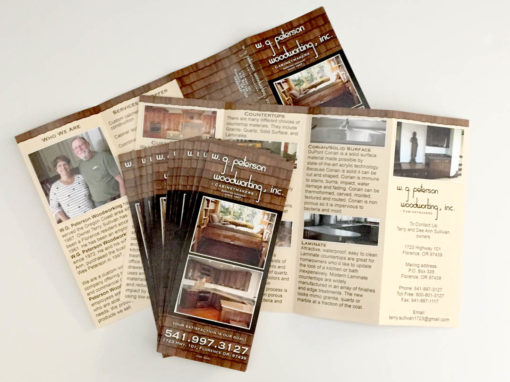 W.G. Peterson Woodworking – Brochure