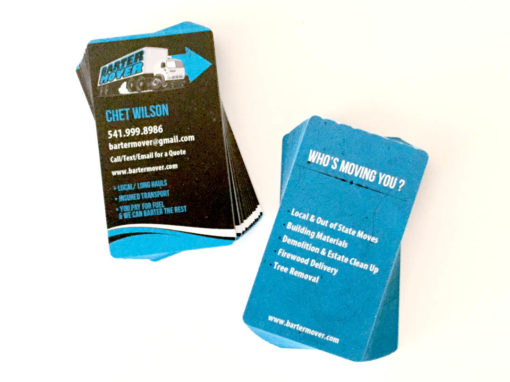 Barter Mover – Plastic Business Cards