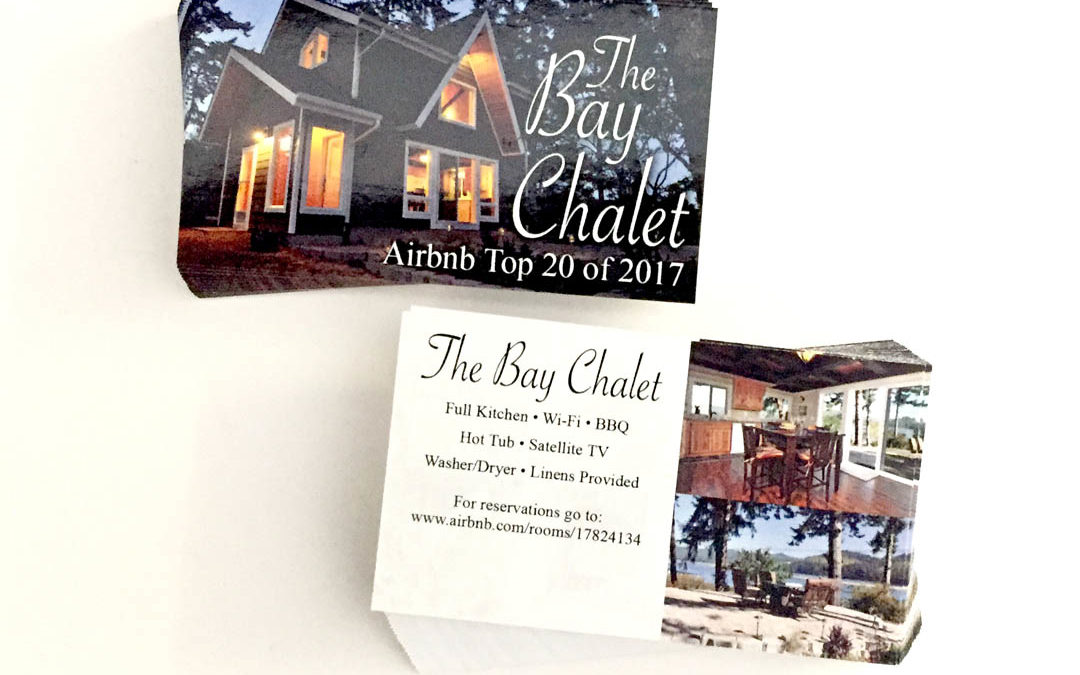 The Bay Chalet – Business Card