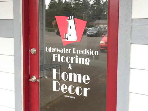 Edgewater Precision Flooring – Window Vinyl