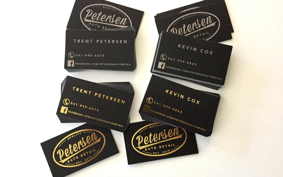 Petersen Auto Detail – Business Cards