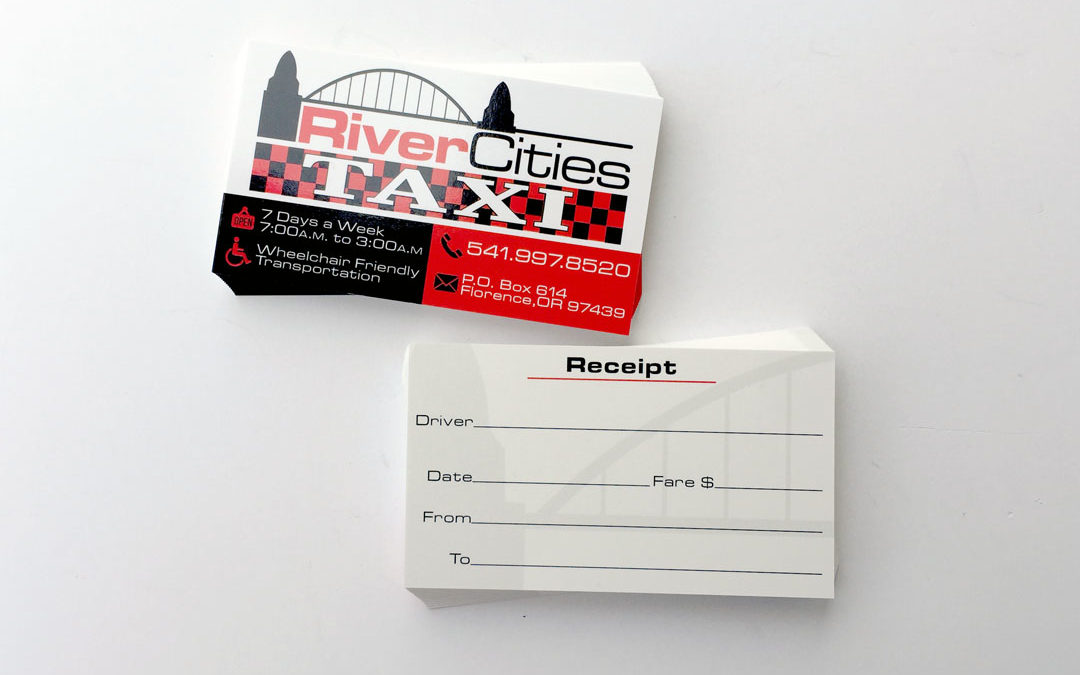 River Cities Taxi – Business Cards
