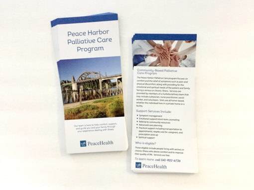 PeaceHealth – Rack Card