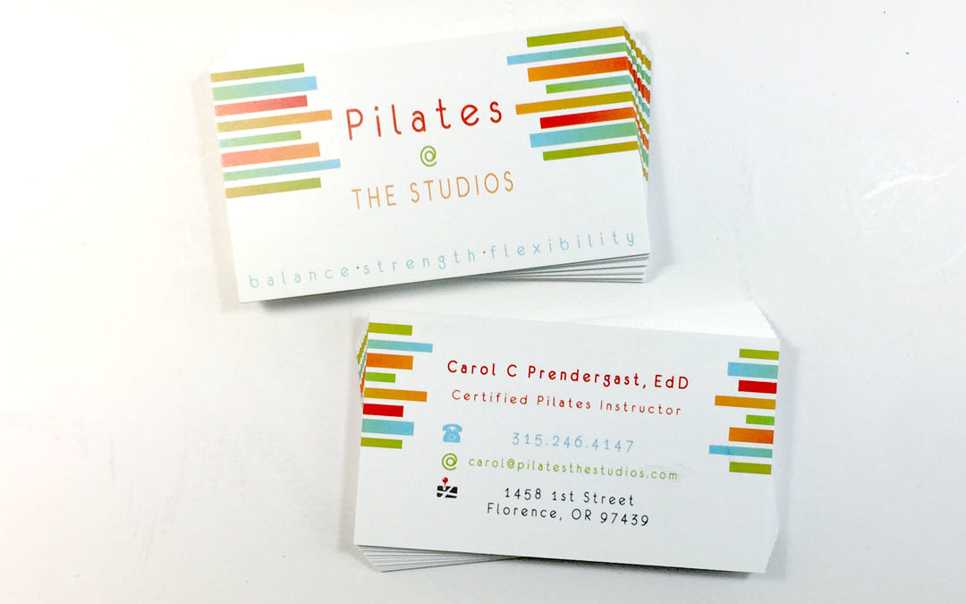 Pilaties @ The Studios – Business Card