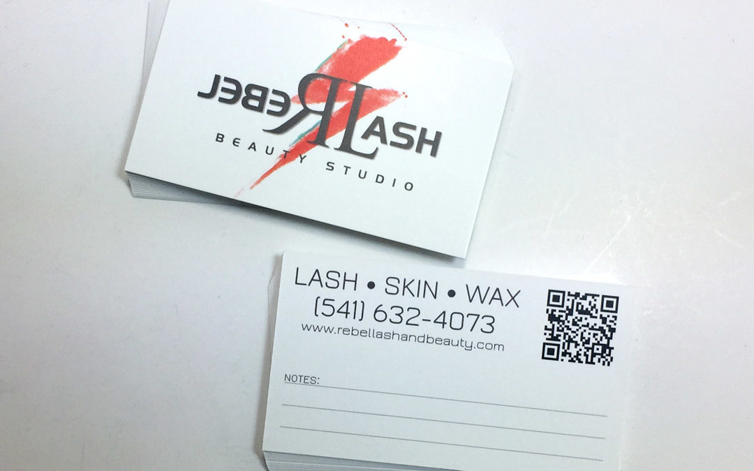 Rebel Lash – Business Cards