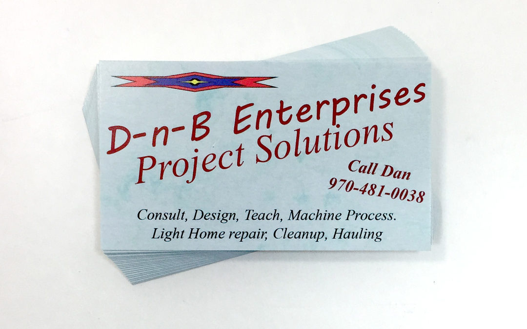 D-n-B Enterprises – Business Cards