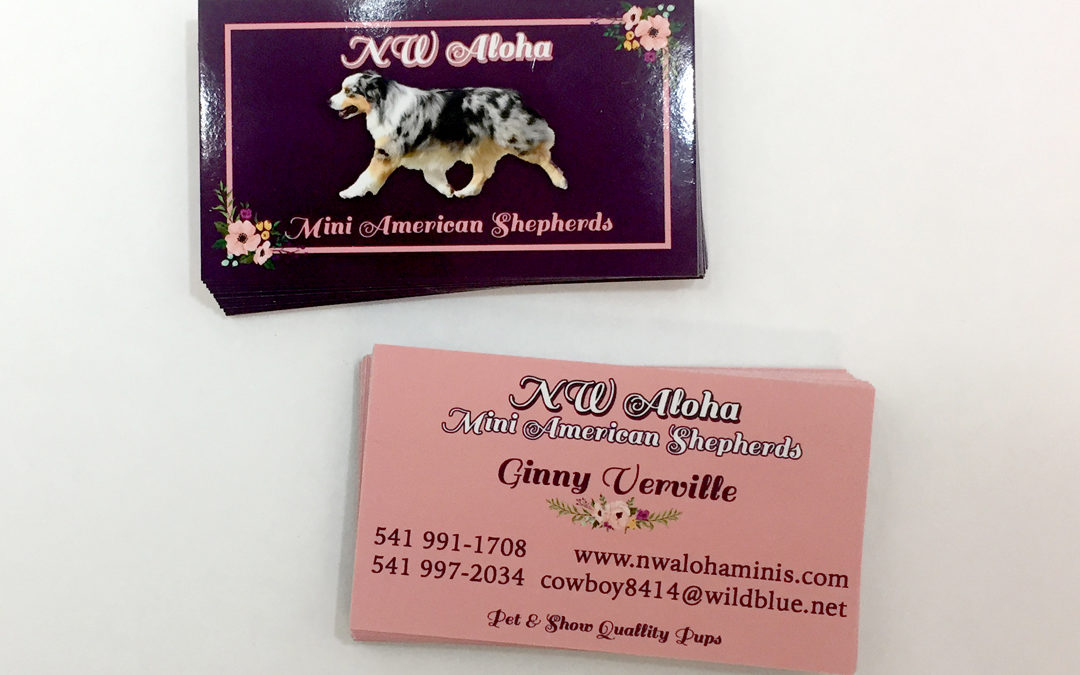 NW Aloha – Business Cards