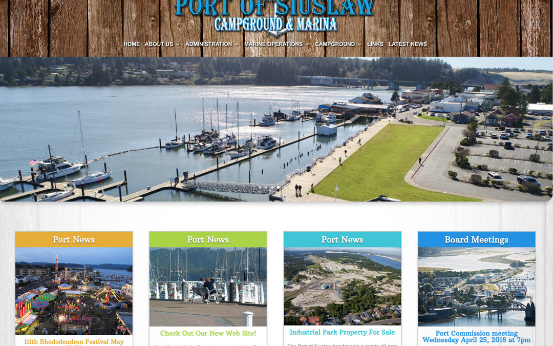 Port of Siuslaw – Website