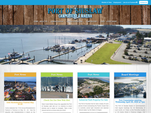 Port of Siuslaw – Website