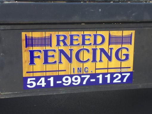 Reed Fencing – Car Magnet