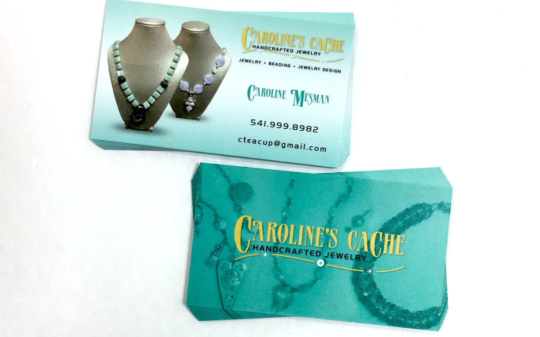 Caroline’s Cache – Business Cards