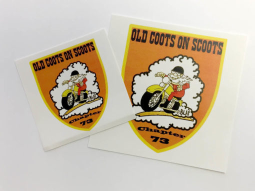 Old Coots on Scoots – Stickers