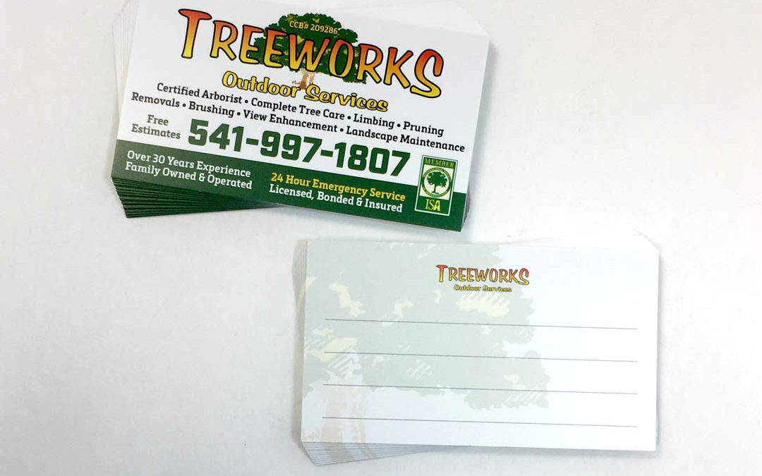 Treeworks – Business Cards