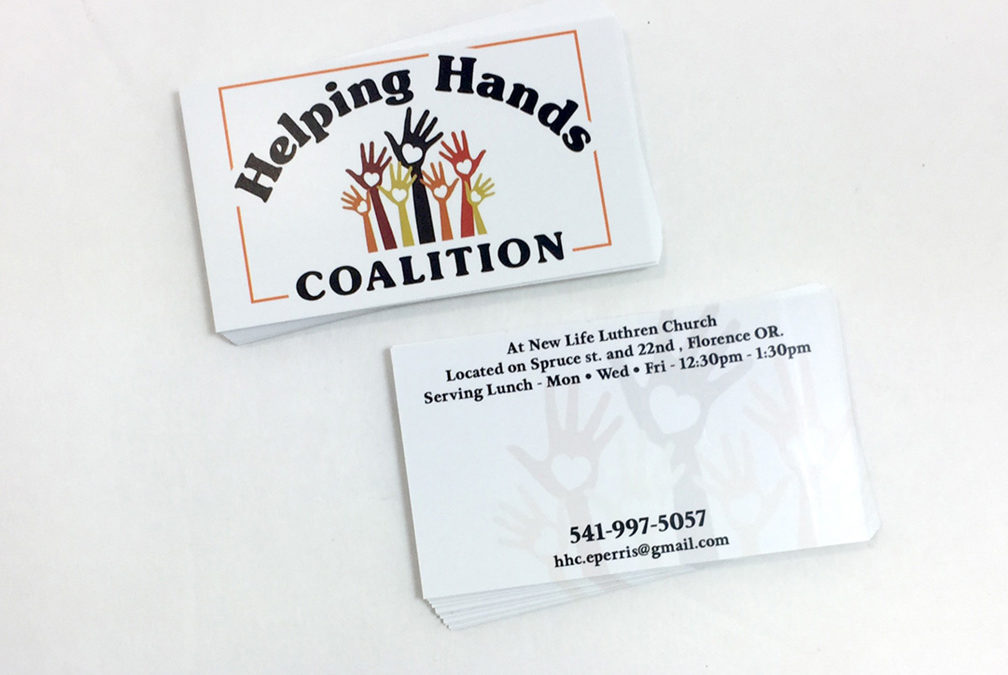 Helping Hands – Business Card