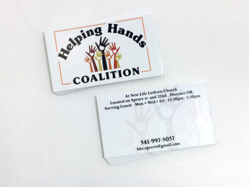 Helping Hands – Business Card