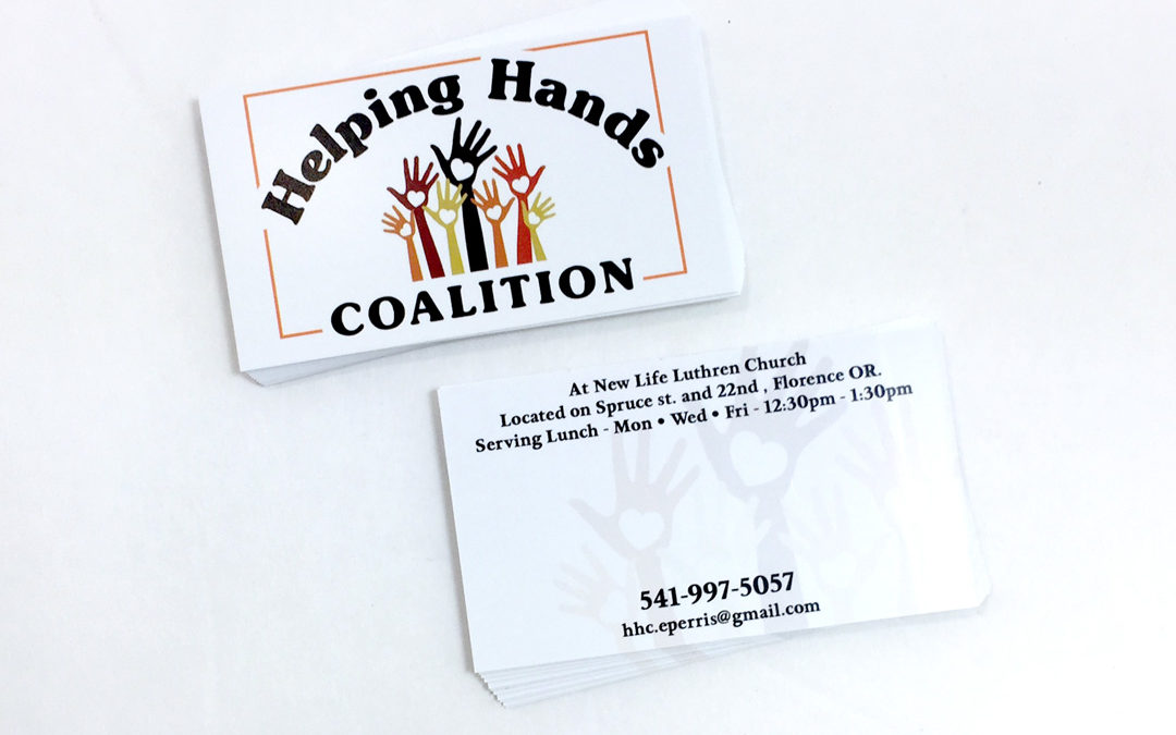 Helping Hands – Business Cards