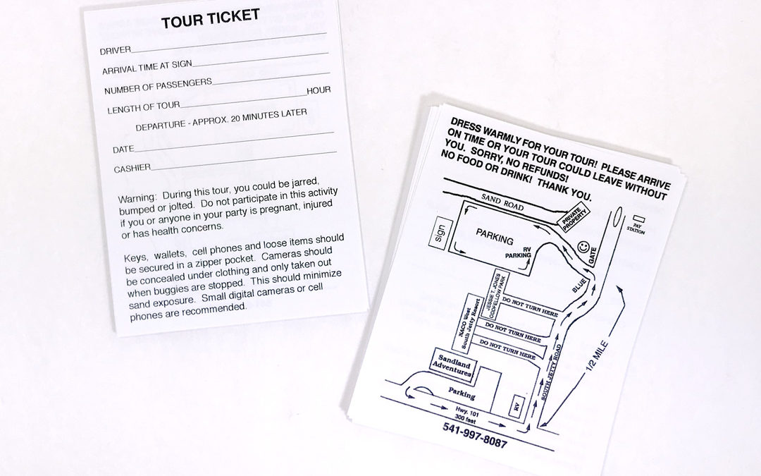 Sandland Adventures – Tour Ticket