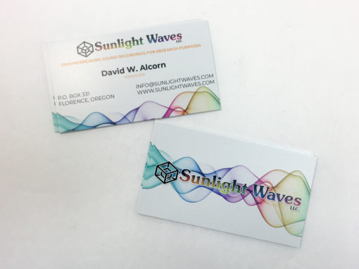 Sunlight Waves – Business Card