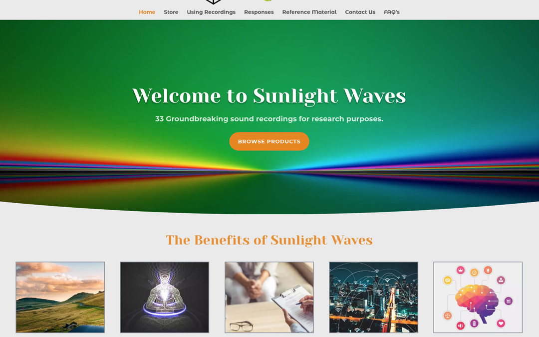 Sunlight Waves – E-commerce Website