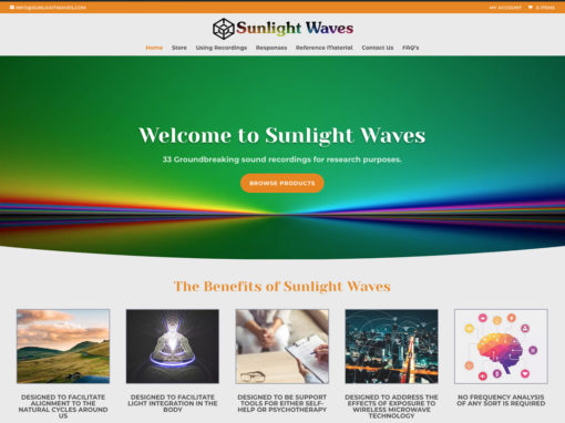 Sunlight Waves – E-commerce Website