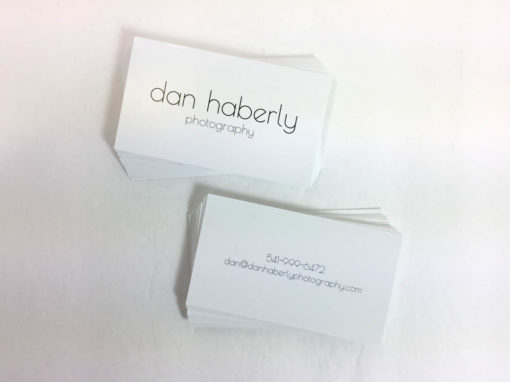 Dan Haberly Photography – Business Cards